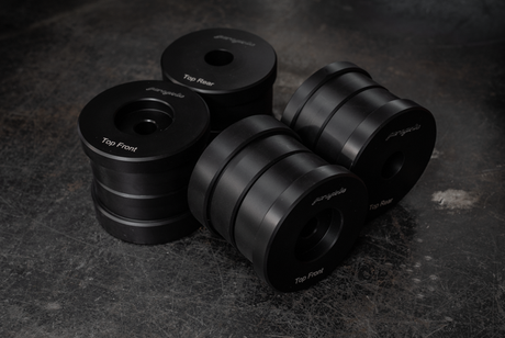 E46 Polyurethane Rear Subframe Bushings-Subframe Bushings-Garagistic-80A soft poly (autox/street)-Garagistic