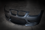 E92 Front Bumper "Amuse" Style with Carbon Splitter-Body Panels-Non-Garagistic Vendor-Garagistic