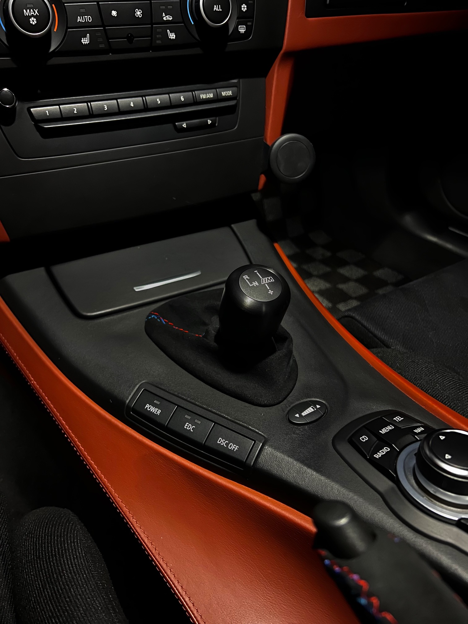 BMW E36 E46 shift button short shifter leather M emblem 5-speed heavy  version