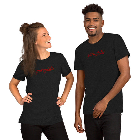 Garagistic Classic Logo Unisex T-Shirt-Apparel-Non-Garagistic Vendor-Black Heather-S-Garagistic