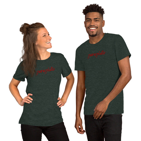 Garagistic Classic Logo Unisex T-Shirt-Apparel-Non-Garagistic Vendor-Heather Forest-S-Garagistic