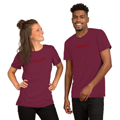 Garagistic Classic Logo Unisex T-Shirt-Apparel-Non-Garagistic Vendor-Maroon-S-Garagistic