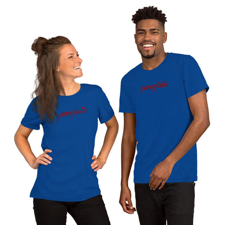 Garagistic Classic Logo Unisex T-Shirt-Apparel-Non-Garagistic Vendor-True Royal-S-Garagistic