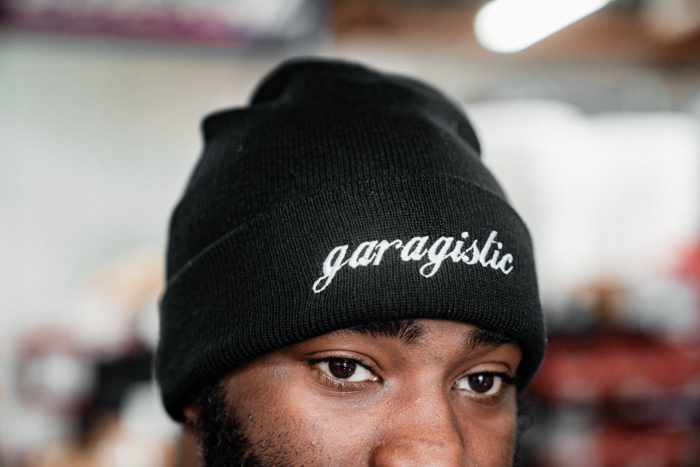 Garagistic Cuffed Beanie-Apparel-Non-Garagistic Vendor-Black-Garagistic