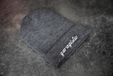 Garagistic Cuffed Beanie-Apparel-Non-Garagistic Vendor-Dark Grey-Garagistic