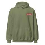 Garagistic Embroidered Box Logo Hoodie-Apparel-Non-Garagistic Vendor-Military Green-S-Garagistic