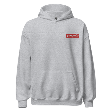 Garagistic Embroidered Box Logo Hoodie-Apparel-Non-Garagistic Vendor-Sport Grey-S-Garagistic