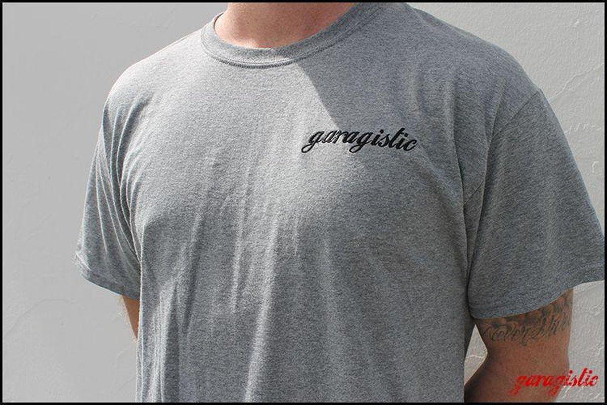 Garagistic Embroidered T-Shirts-Apparel-Non-Garagistic Vendor-S-Heather Grey-Garagistic