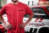 Garagistic Embroidered T-Shirts-Apparel-Non-Garagistic Vendor-S-Heather Red-Garagistic