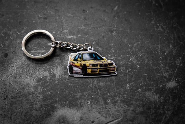 Garagistic Grip E36 Keychain-Apparel-Non-Garagistic Vendor-Garagistic