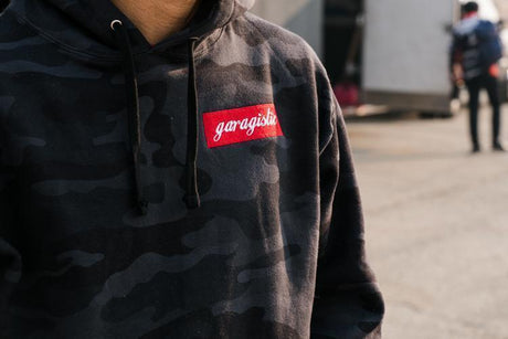 Garagistic Hoodie - Limited Edition Black Camo Sweater-Apparel-Non-Garagistic Vendor-S-Black-Garagistic