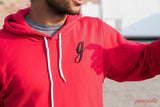 Garagistic Hoodie - Red-Apparel-Non-Garagistic Vendor-S-Red-Garagistic