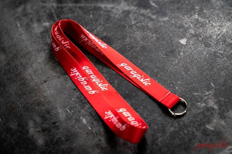 Garagistic Lanyard-Apparel-Non-Garagistic Vendor-Red-Garagistic