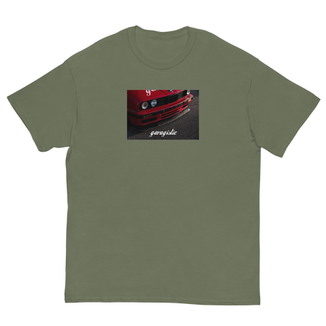 Garagistic Late Model E30 T-Shirt-Apparel-Non-Garagistic Vendor-Military Green-S-Garagistic