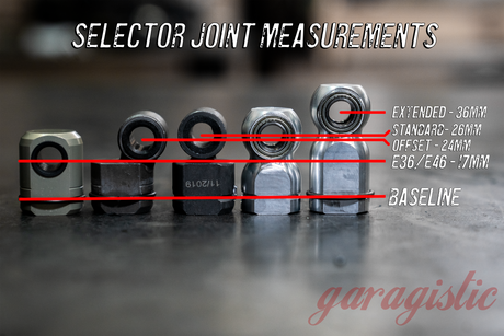 Garagistic Standard Selector Joint - E30, E28, E24, E36 - 25117503525-Shifter Components-Garagistic-Garagistic