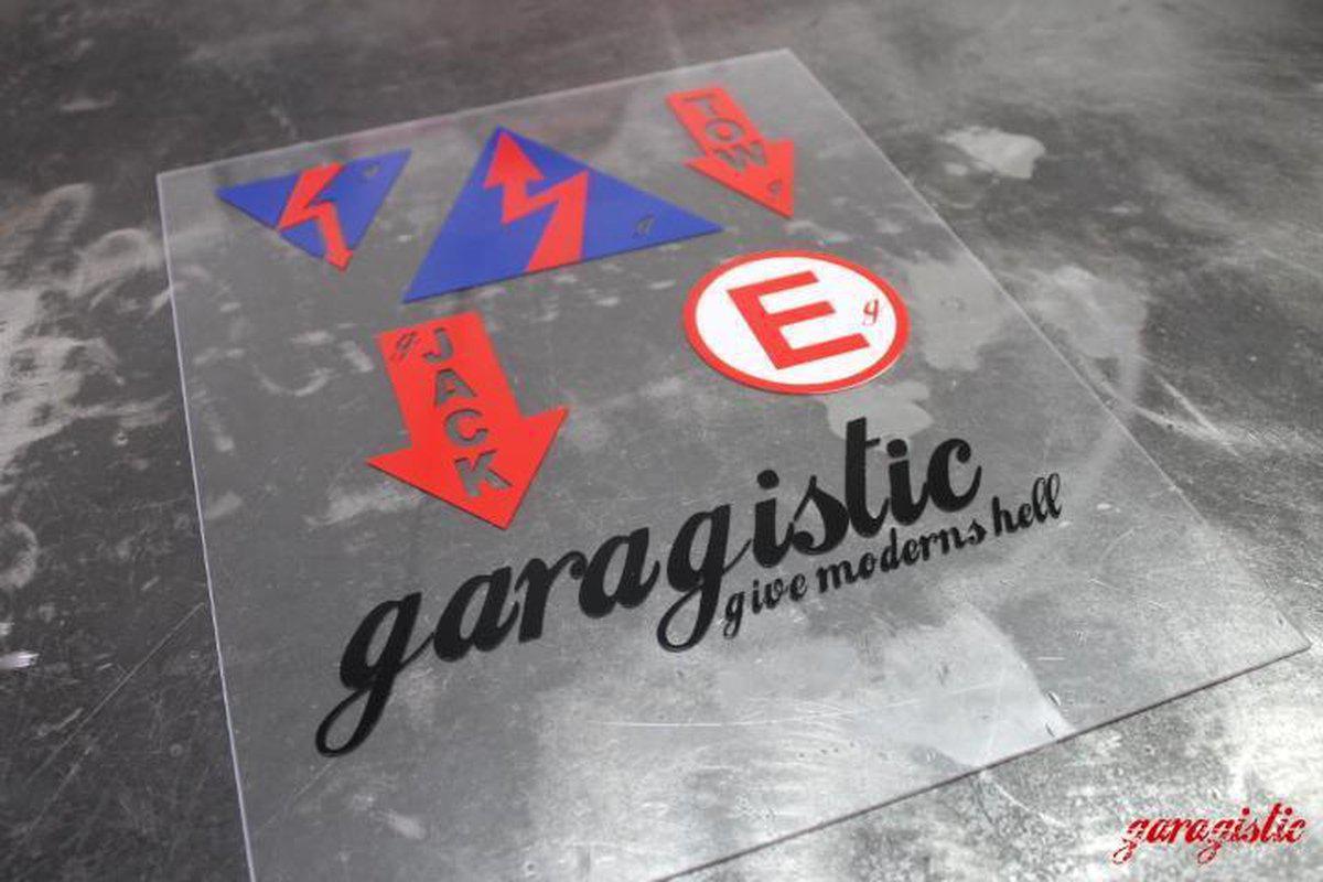 Garagistic Track Pack Stickers-Stickers-Garagistic-Garagistic