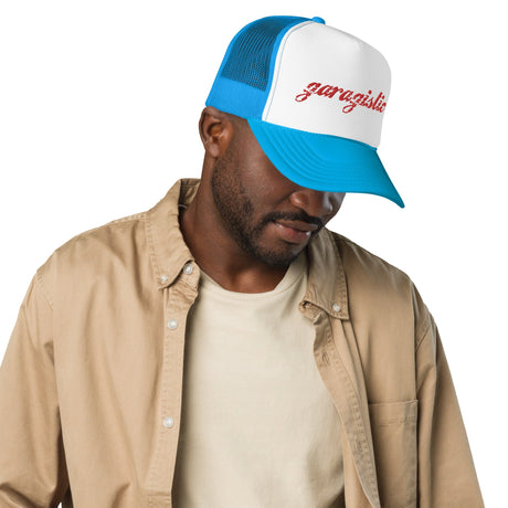 Garagistic Trucker Hat-Apparel-Non-Garagistic Vendor-Blue / White / Blue-Garagistic