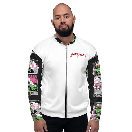 Garagistic Unisex Rome "Rising Sun" Bomber Jacket-Apparel-Non-Garagistic Vendor-XS-Garagistic