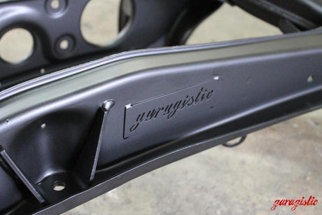 Garagistic W201 190E Reinforced Rear Subframe-Subframes-Non-Garagistic Vendor-Black-I will not be providing a core (+$200)-Garagistic