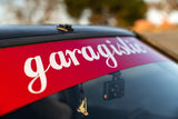 Garagistic Windshield Banner Sticker-Stickers-Garagistic-Red-Garagistic