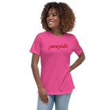 Garagistic Women's Relaxed T-Shirt-Apparel-Non-Garagistic Vendor-Navy-S-Garagistic