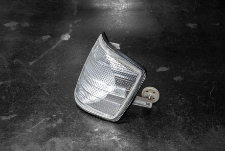 Mercedes 190E W201 Clear Turn Signals - 1305232047, 1305232046-Headlights-Depo-Garagistic