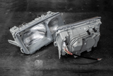 Mercedes 190E W201 Euro Headlights - 0301067329, 0301067330-Headlights-Depo-No thanks!-Garagistic