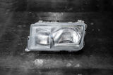 Mercedes 190E W201 Euro Headlights - 0301067329, 0301067330-Headlights-Depo-No thanks!-Garagistic