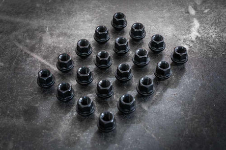 Mercedes Competition Wheel Stud Conversion Kit: (5-Lug) 12x1.5mm -W107, W116, W201, W203-Wheel Studs-Garagistic-90MM-Nuts Only-Garagistic