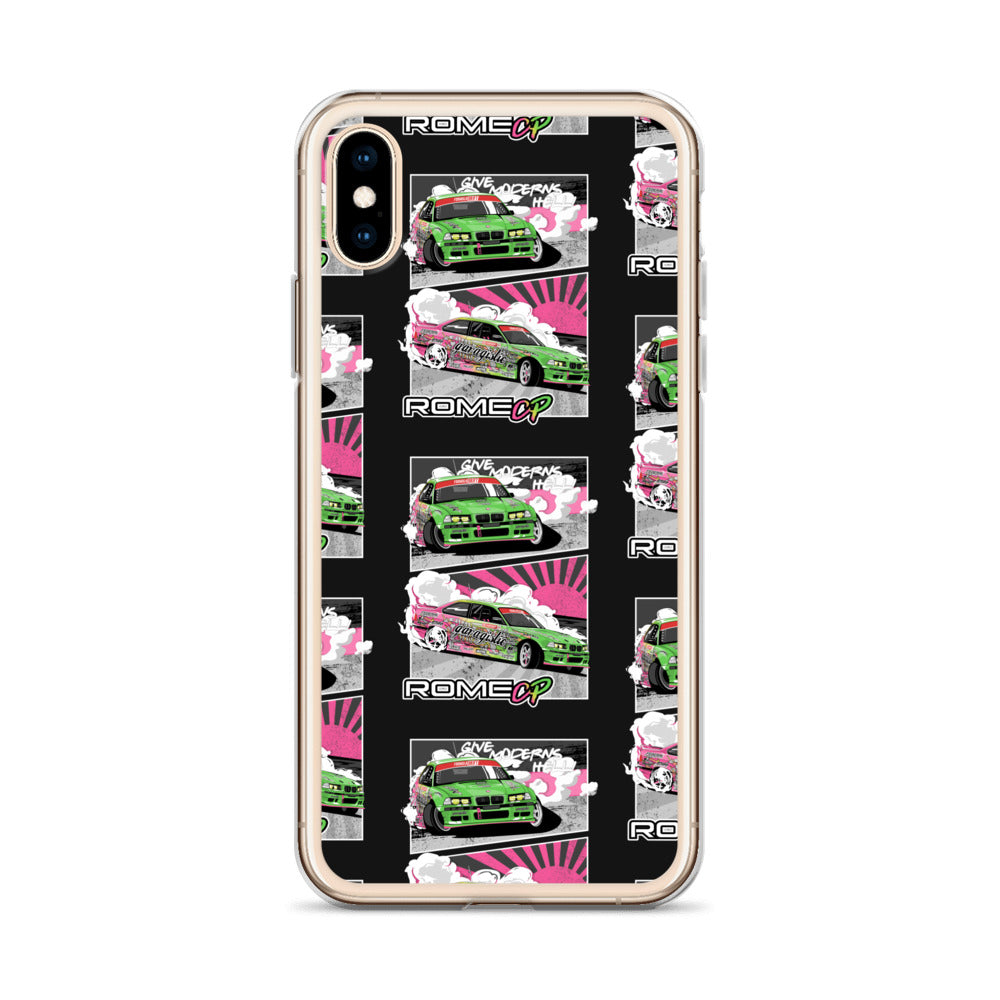 Rome "Rising Sun" Clear Case for iPhone®-Phone Cases-Non-Garagistic Vendor-iPhone X/XS-Garagistic