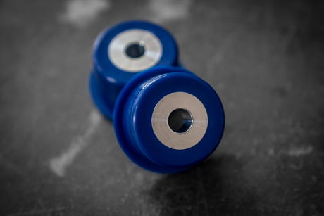 Solid Delrin/Aluminum Differential Cover Bushings (E36, E46 M3, Z4M)-Diff Bushings-Garagistic-Delrin (Race)-Garagistic