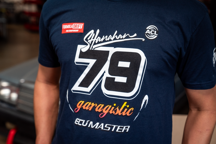 2024 Official Conor Shanahan Formula Drift Team Shirt-Apparel-Non-Garagistic Vendor-Small-Garagistic