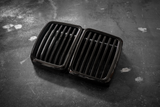 E30 Gloss Black Kidney Grill - Aftermarket Replacement (51131945877)-Exterior-Garagistic-Garagistic