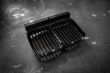 E30 Matte Black Kidney Grill - Aftermarket Replacement (51131945877)-Exterior-Garagistic-Garagistic