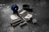 E30 Secondary Diff Mount-Billet Diff Parts-Garagistic-95A-Z M Finned-Anodized Black-Garagistic