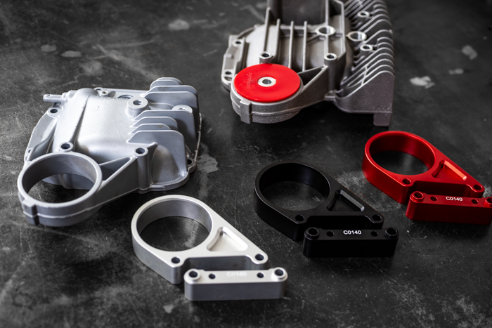 E30 Secondary Diff Mount-Billet Diff Parts-Garagistic-No Bushing-Standard E30-Raw Aluminum-Garagistic