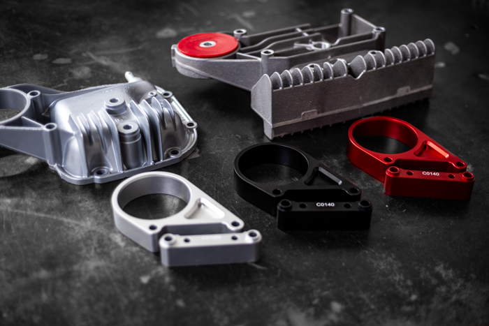 E30 Secondary Diff Mount-Billet Diff Parts-Garagistic-No Bushing-Standard E30-Raw Aluminum-Garagistic