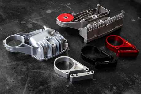 E30 Secondary Diff Mount-Billet Diff Parts-Garagistic-No Bushing-Standard E30-Raw Aluminum-Garagistic