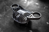 E30 Secondary Diff Mount-Billet Diff Parts-Garagistic-No Bushing-Standard E30-Raw Aluminum-Garagistic