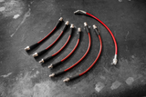 E30 Stainless Steel Complete 6 Brake Line Kit - DOT Compliant-Brake Lines-Garagistic-Yes-Garagistic