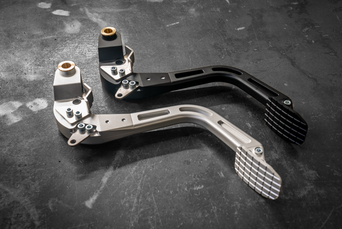 E46 Billet Clutch Pedal - 325i, M3, 330i (35311163870)-Clutch Parts-Garagistic-Bare Aluminum-Garagistic