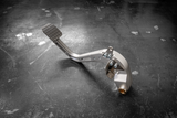 E46 Billet Clutch Pedal - 325i, M3, 330i (35311163870)-Clutch Parts-Garagistic-Bare Aluminum-Garagistic