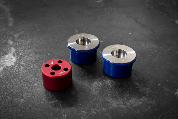 E46 M3 Complete Differential Bushing Kit-Diff Bushings-Garagistic-95a-Add Washer Upgrade-Garagistic