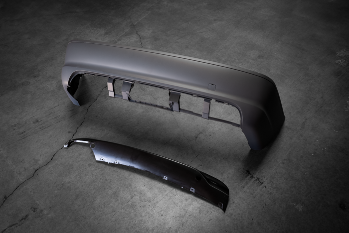 E46 ZHP MTech Rear Bumper - Coupe/Convertible, Sedan-Body Panels-Non-Garagistic Vendor-2 Door-Garagistic