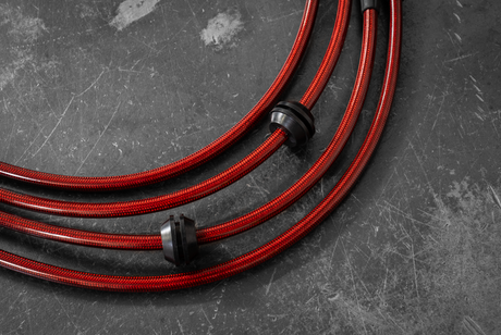 E46 (Non-M) Stainless Steel Complete 4 Brake Line Kit - DOT Compliant-Brake Lines-Garagistic-No clutch line-Garagistic