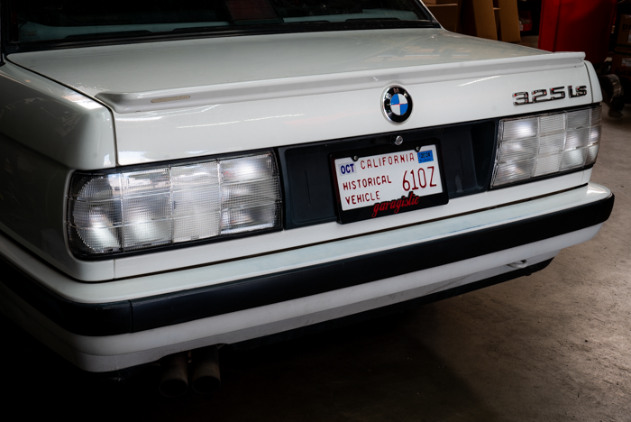 BMW E30 Late Model Full Clear Tail Lights-Tail Lights-Non-Garagistic Vendor-Garagistic