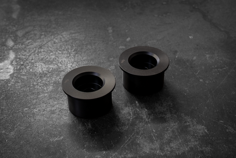 Solid Delrin/Aluminum Differential Cover Bushings (E36, E46 M3, Z4M)-Diff Bushings-Garagistic-Delrin (Race)-Garagistic