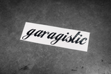 Garagistic Stickers-Stickers-Garagistic-Black-Garagistic