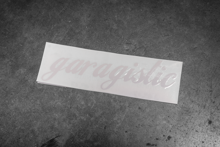 Garagistic Stickers-Stickers-Garagistic-White-Garagistic