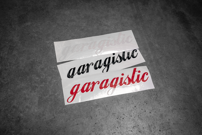 Garagistic Stickers-Stickers-Garagistic-Black-Garagistic